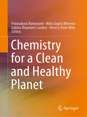 cover image of Chemistry for a Clean and Healthy Planet